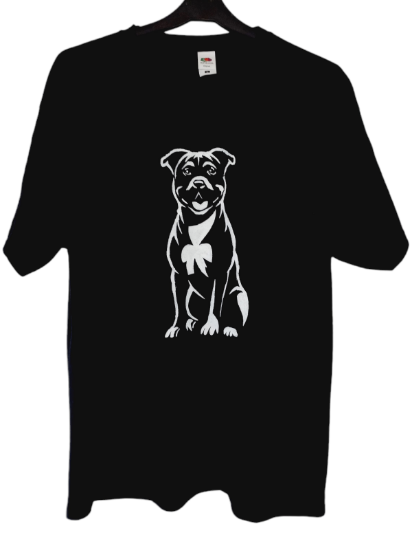 Obrazek Czarna Koszulka strong amstaff